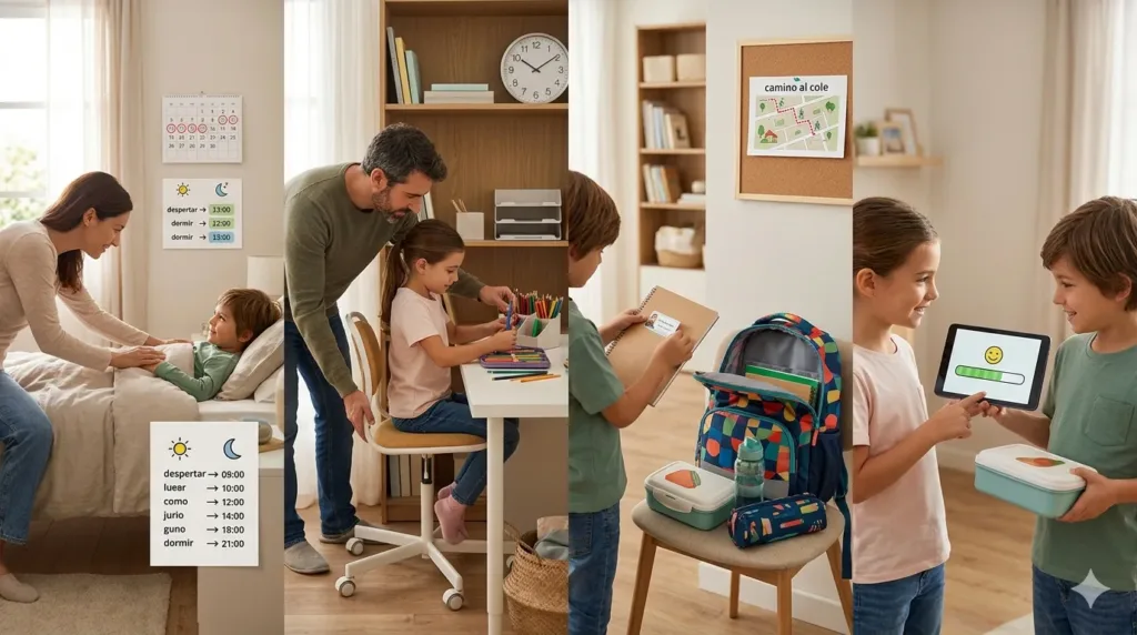 Cómo preparar a los niños para la vuelta al cole sin estrés
