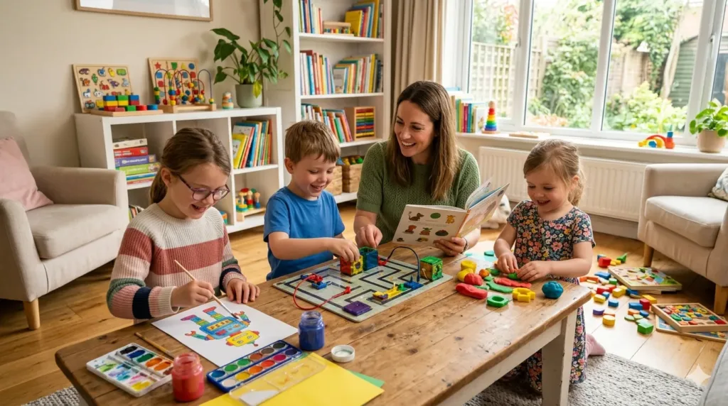 Actividades educativas para niños en casa: ideas fáciles para aprender jugando