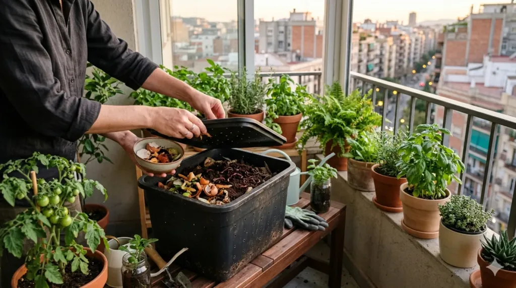 Cómo hacer compostaje en un apartamento paso a paso